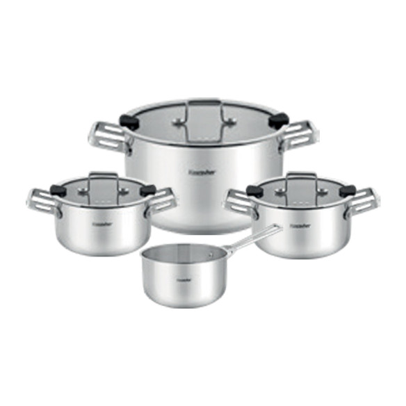 Venice Set (16/20/24 cm Pot 16 cm Milk Pot)