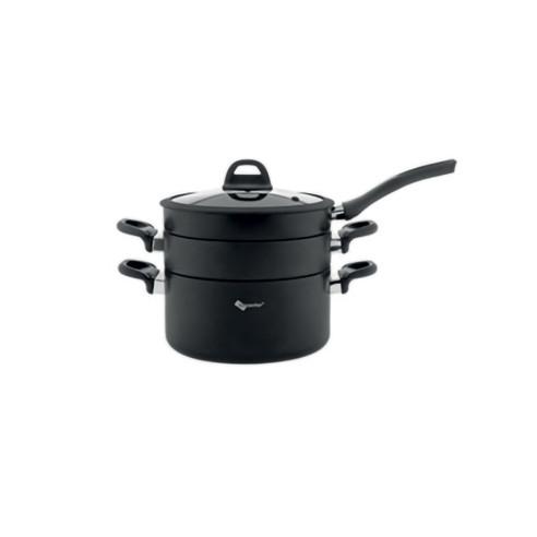 All In One 4 Pcs Nonstick Set Glass Lid Induction (24Ten/24Kar/24Tv)