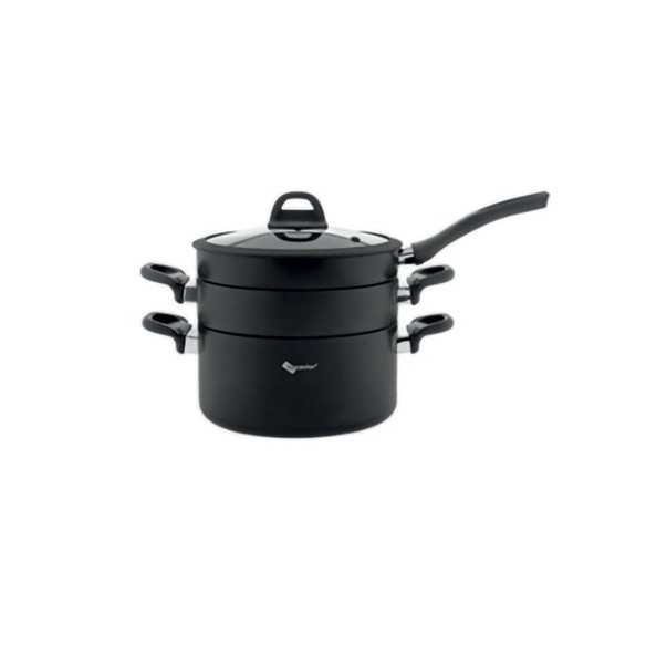 All In One 4 Pcs Nonstick Set Glass Lid Induction (24Ten/24Kar/24Tv)