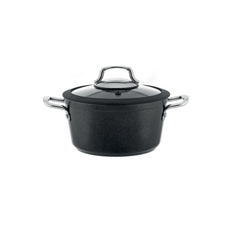 Eva Ceramic Pot with Glass Lid